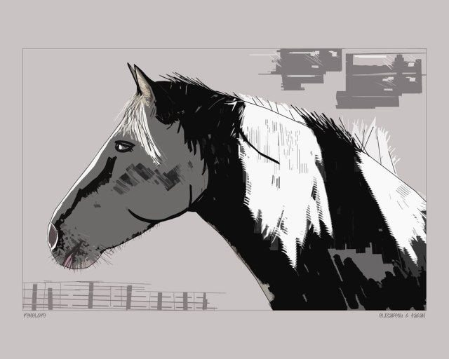 Penelope © Elizabeth G Fagan, 16"x20"